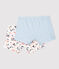 2er-Set Shortys aus Bio-Baumwolle mit Paris-Print für Mädchen variante 1