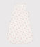 Baby-Schlafsack aus Baumwolle TOG-Wert 1,5 weiss MARSHMALLOW/weiss MULTICO