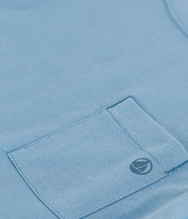 Kurz&auml;rmeliges T-Shirt f&uuml;r Kinder/Jungen blau