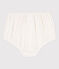 Baby-Bloomers in Broderie Anglaise. weiss MARSHMALLOW