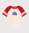 T-Shirt mit Printmotiv aus Jersey Kinder/Jungen rot AVALANCHE/ AURORA