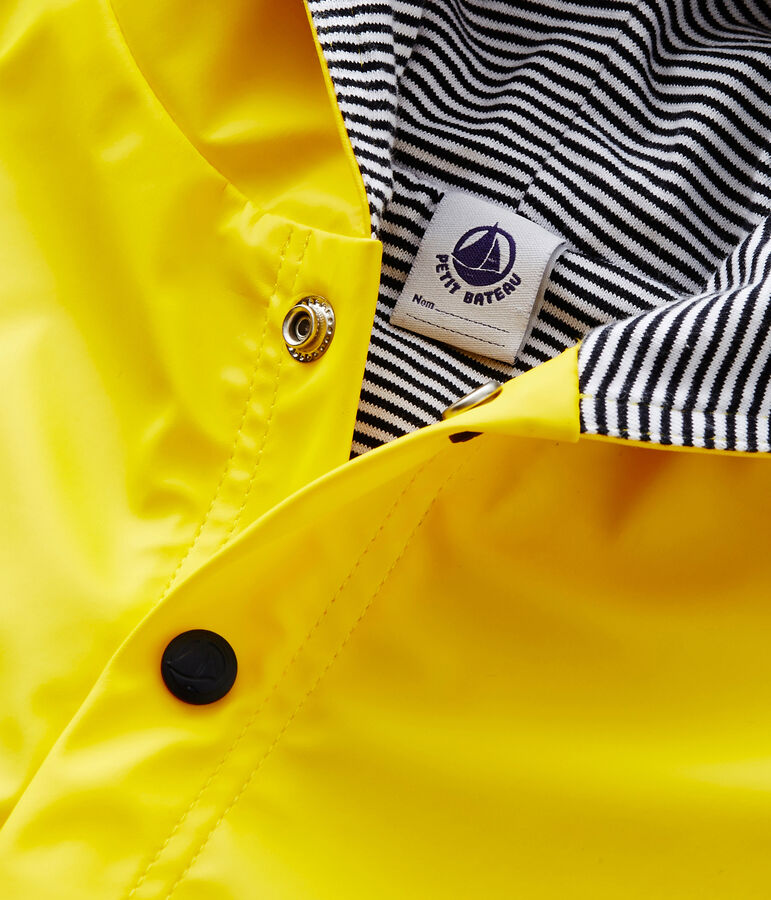 Regencape f&uuml;r Babys gelb