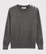 Glänzender Damen-Baumwollpullover