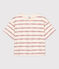 Damen-T-Shirt LE BOXY aus Baumwolle weiss AVALANCHE+STOP/ MULTICO