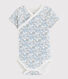 Kurzärmeliger Baby-Body in Wickelform Mädchen/Jungen