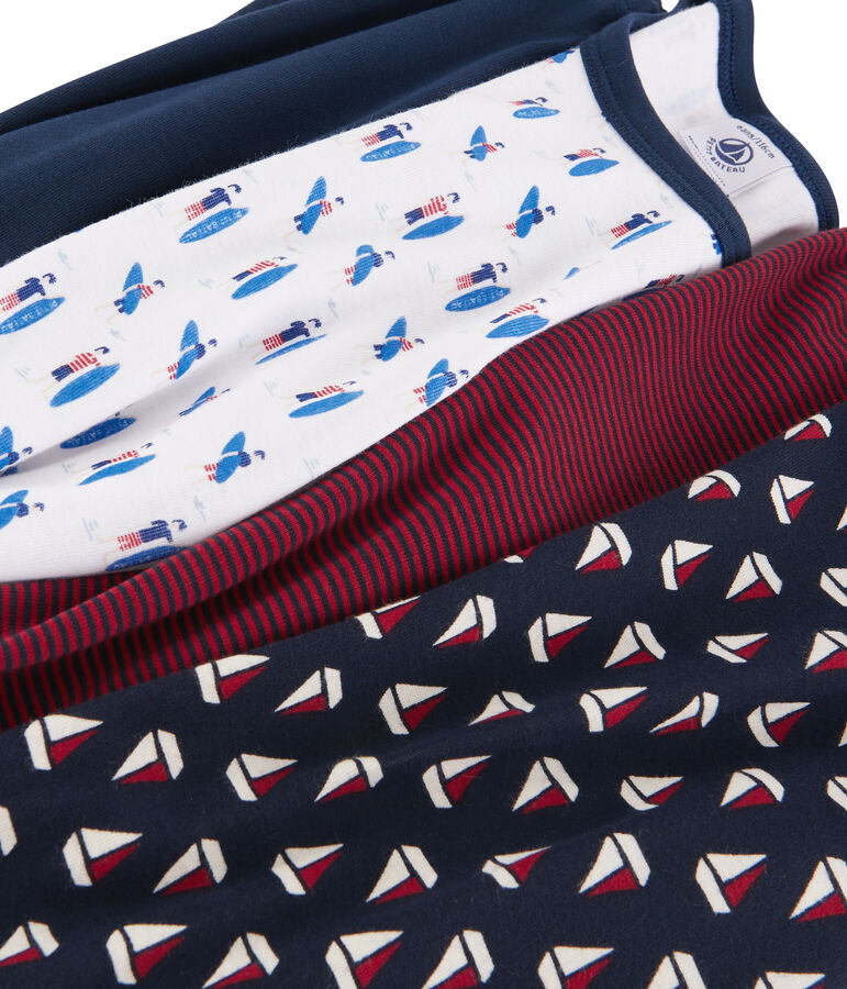 2er-Set Rippstrick-Pyjamas f&uuml;r kleine M&auml;dchen variante 1