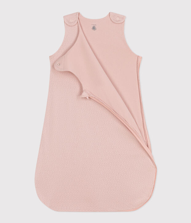 Babyschlafsack aus Baumwolle TOG-Wert 1 rosa