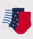 3er-Set Babysocken