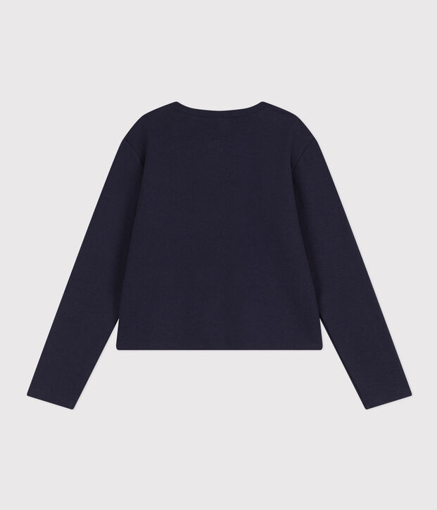 Damen-Cardigan aus Baumwolle mit Druckkn&ouml;pfen SMOKING