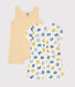 Kurze Baby-Overalls aus Baumwolle im 2er-Set