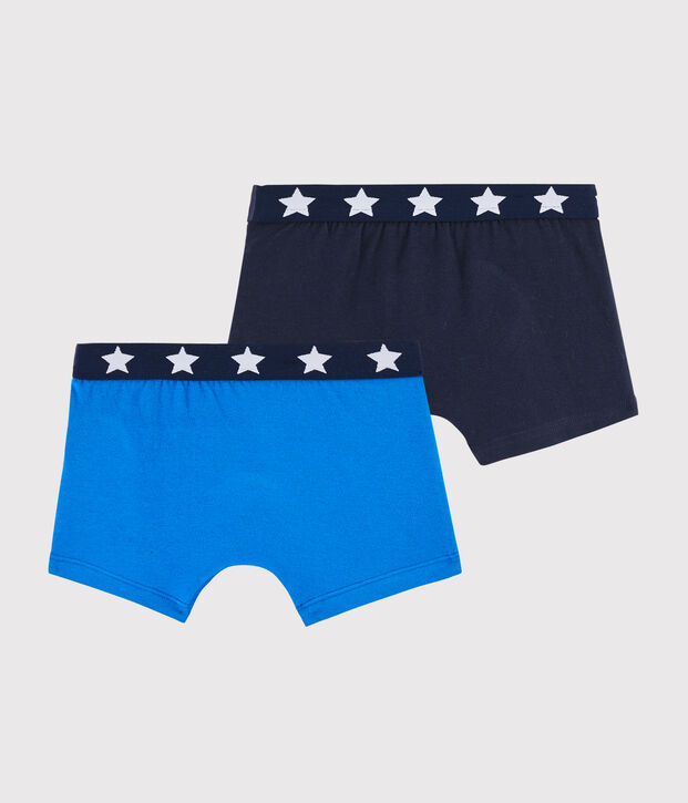 Set mit 2 Boxershorts f&uuml;r kleine Jungen vielfarbig