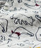 Langer Baby-Overall für Jungen grau BELUGA/weiss MULTICO