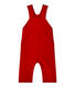 Baby-Jungen-Latzhose aus Molton