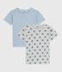 Kurzärmelige Kinder T-Shirts aus Baumwolle mit Sternmotiv