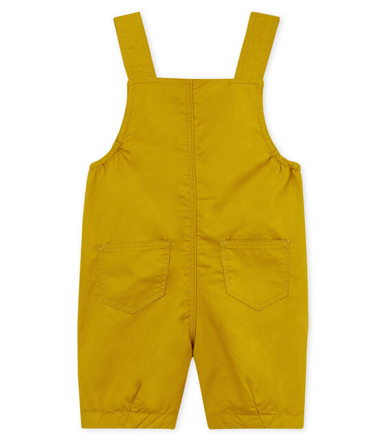 Baby-kurzlatzhose aus twill jungen grün BAMBOO