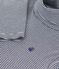 Kinder-Rollkragenshirt aus Baumwolle f&uuml;r M&auml;dchen und Jungen blau/weiss