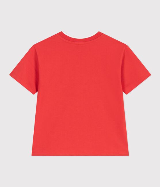Kurzärmeliges Kinder T-Shirt aus Baumwolle POMPIER