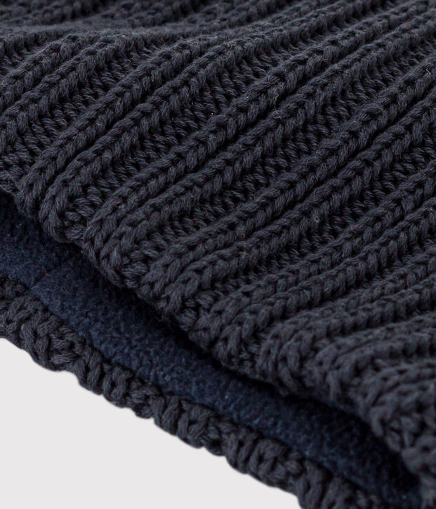 Snood aus Strick mit Fleece-Futter f&uuml;r Jungen und M&auml;dchen SMOKING