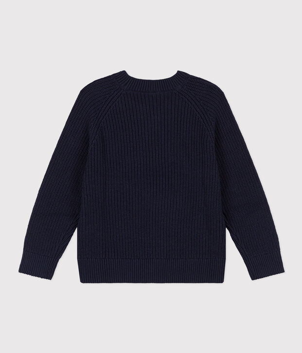 Kinderpullover aus Wolle und Baumwolle f&uuml;r Jungen SMOKING