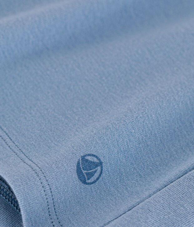 T-Shirt L&rsquo;ICONIQUE aus Baumwolle mit rundem Ausschnitt f&uuml;r Damen blau
