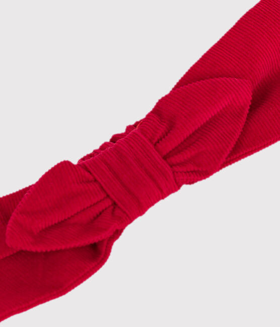 Baby-Stirnbänder aus Nicki rot TERKUIT