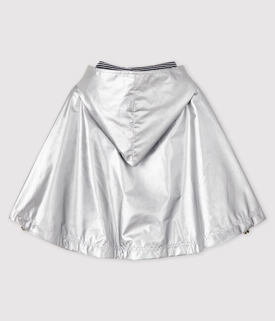 Wasserabweisendes Baby-Cape für Mädchen/Jungen grau ARGENT
