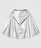Wasserabweisendes Baby-Cape für Mädchen/Jungen grau ARGENT