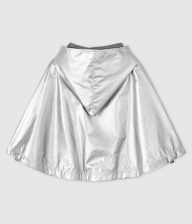 Wasserabweisendes Baby-Cape f&uuml;r M&auml;dchen/Jungen grau