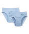 Set mit zwei ringelgestreiften Jungen Unterhosen lot .