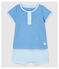 Zweiteiliges Baby-Set aus Bio-Baumwolle in Blau blau EDNA/naturfarben MULTICO