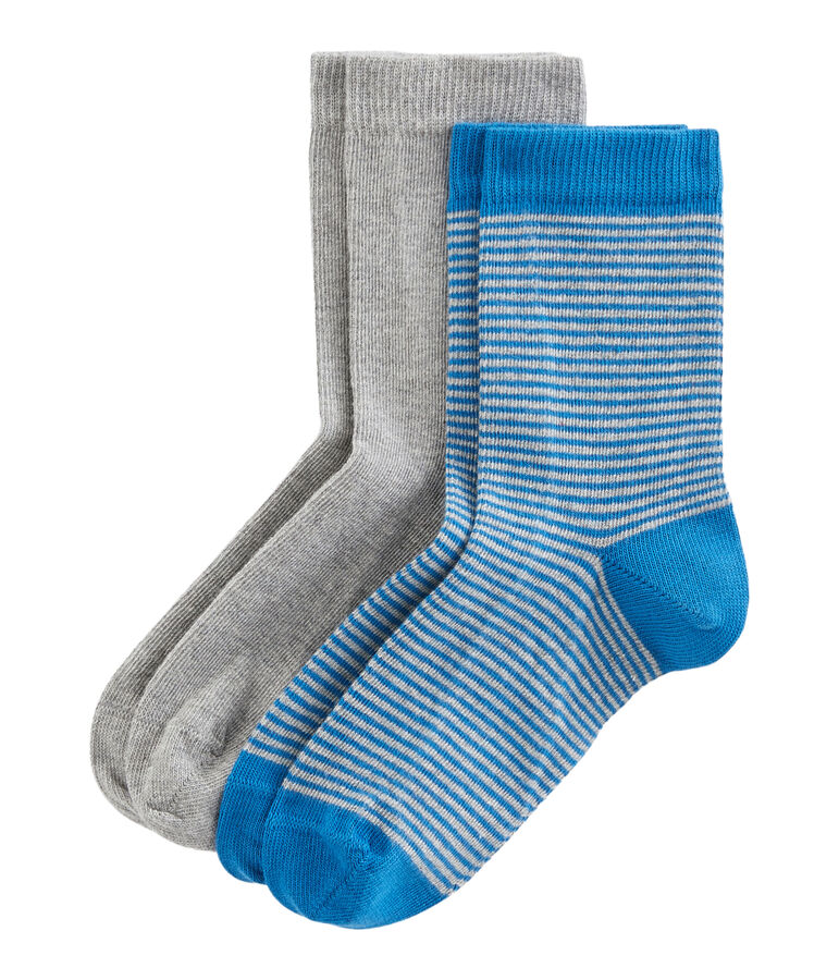 2er-Set Kindersocken f&uuml;r Jungen vielfarbig