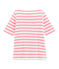 Kinder-T-Shirt für Mädchen weiss MARSHMALLOW/rosa CUPCAKE