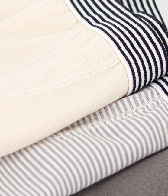 3er-Set Boxershorts aus Baumwolle mit Ringelstreifen für Jungen variante 1