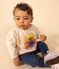Langärmeliges Baby-T-Shirt aus Jersey naturfarben AVALANCHE