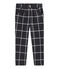 Strickhose mit Karomuster für Mädchen schwarz CITY/weiss MULTICO