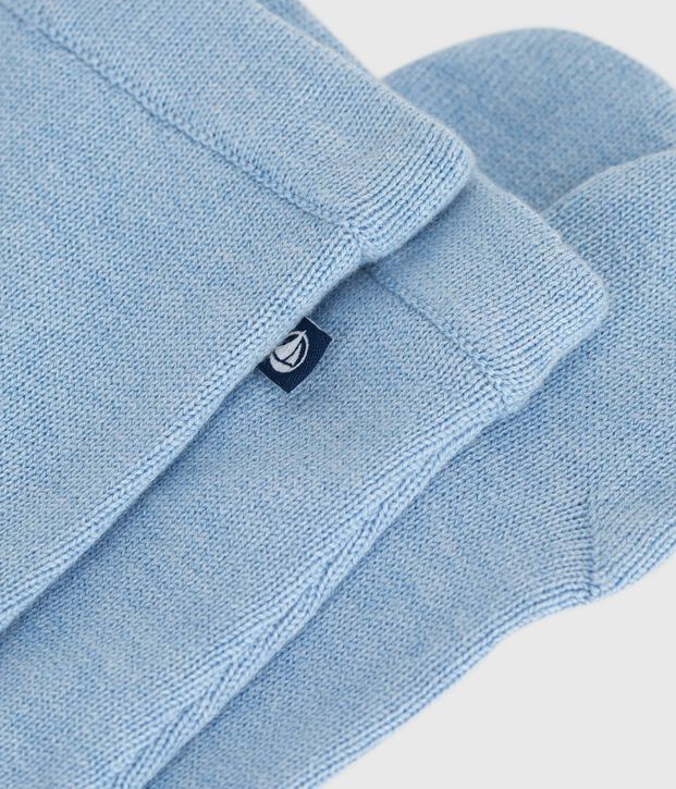 Baby-Hose aus Woll- und Baumwollstrick FLO