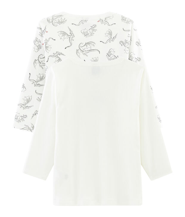 2er-Set lang&auml;rmlige T-Shirts f&uuml;r kleine Jungen vielfarbig