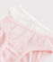 2er-Set aus gerippter Baumwolle in Weiß und Pink für Mädchen variante 1