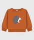 Bedrucktes Kinder-Sweatshirt aus Molton