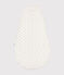 Baby-Schlafsack aus Nicki mit Walmotiv TOG-Wert 3 weiss MARSHMALLOW/ HERBIER