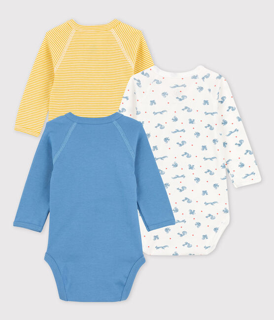 3er-Set Baby-Bodys aus Bio-Baumwolle variante 1