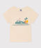 Bedrucktes Kinder-T-Shirt aus Baumwolle für Mädchen weiss AVALANCHE/ MULTICO
