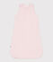 Babyschlafsack aus einfarbiger Baumwolle TOG 0,5 rosa FLEUR