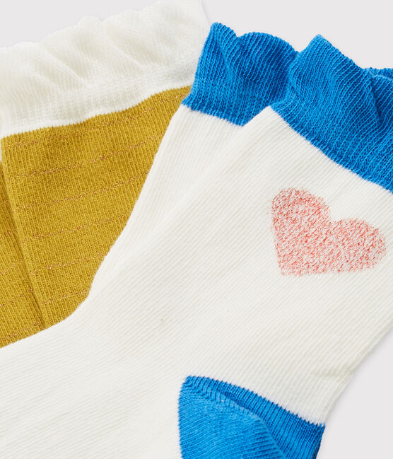 Set aus 2 Paar Kinderstrümpfen Mädchen variante 2