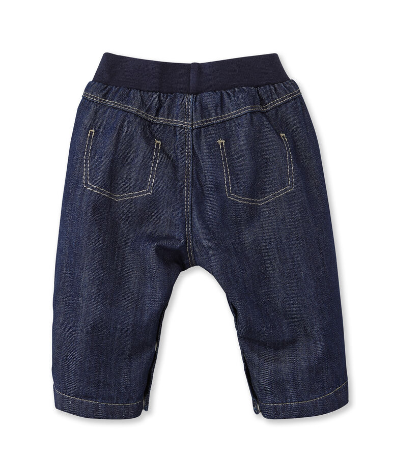 Gef&uuml;tterte Baby-Jeans blau