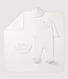 Baby-Geschenk-Set aus Bio-Baumwolle in Weiß