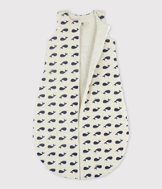 Babyschlafsack aus Nicki beige MONTELIMAR/blau MEDIEVAL