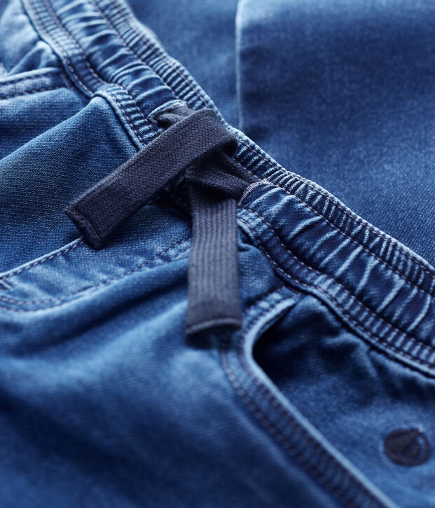 Kinder-Jeanshose aus Bio-Baumwolle in Regular Fit Passform f&uuml;r Jungen blau