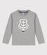 Langärmeliges Kinder-T-Shirt aus Baumwolle für Jungen