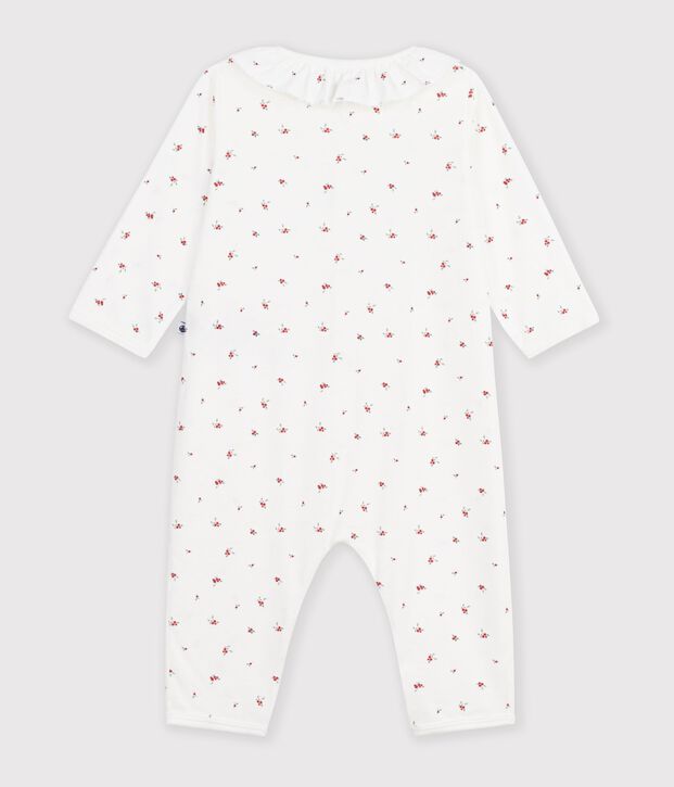 Pyjama b&eacute;b&eacute; en coton sans pieds imprim&eacute; weiss/vielfarbig